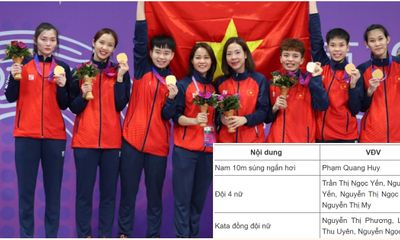 Những vận động viên Việt Nam nào giành huy chương tại ASIAD 19?