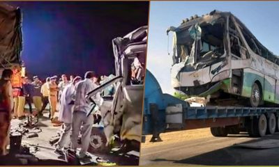 Ấn Độ: Xe buýt va chạm xe container, ít nhất 12 người thiệt mạng