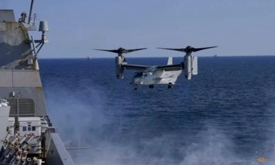 Mỹ cấm bay toàn bộ “chim ưng biển” V-22 Osprey sau tai nạn khiến 8 binh sĩ thiệt mạng ở Nhật Bản