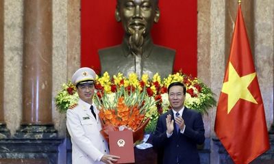 Thứ trưởng Bộ Công an Nguyễn Duy Ngọc được thăng cấp bậc hàm Thượng tướng