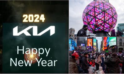 Quả cầu pha lê sáng rực hạ xuống tại Quảng trường Thời đại, người dân Mỹ hân hoan đón năm mới 2024