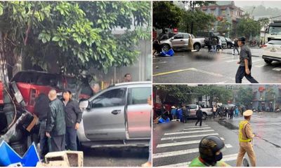 Hiện trường vụ tai nạn khiến 3 người tử vong tại chỗ ở Quảng Ninh