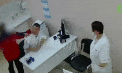 Người đàn ông hùng hổ lao vào phòng khám tấn công bác sĩ sau khi nghe vợ 