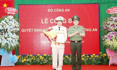 Đại tá Lâm Thành Sol được bổ nhiệm làm Giám đốc Công an tỉnh Sóc Trăng