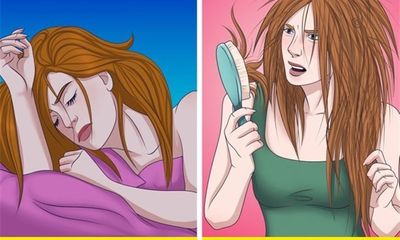 5 tác hại không ngờ của việc xõa tóc khi đi ngủ khiến chị em lo ngại
