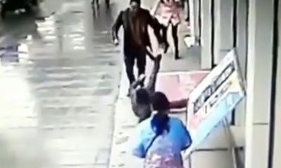 Clip: Cướp túi xách của cô gái trên phố, gã đàn ông bị 
