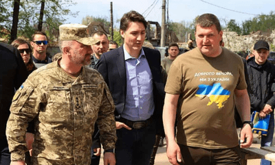 Thủ tướng Canada Justin Trudeau có chuyến thăm không báo trước đến Ukraine