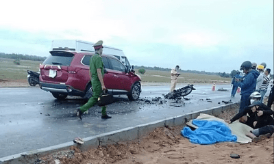 Quảng Nam: Xe máy va chạm trực diện ô tô, một người tử vong tại chỗ