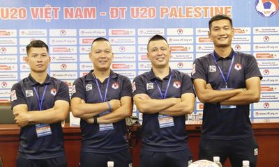 Lộ diện trọng tài bắt chính trận giao hữu giữa U20 Việt Nam và U20 Palestine