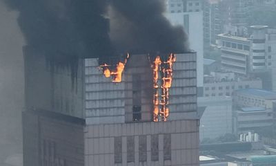 Cháy lớn tại chung cư Trung Quốc, 5 người tử vong.