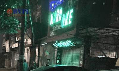 Quán karaoke ở Hà Nội tổ chức cho dân chơi 