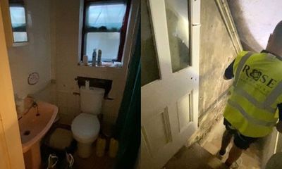Chuyển đến nhà mới, cặp vợ hồng hốt hoảng khi phá bỏ bức tường phòng tắm