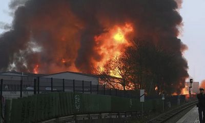 Cháy lớn rò rỉ khí độc tại Đức, người dân được yêu cầu ở trong nhà