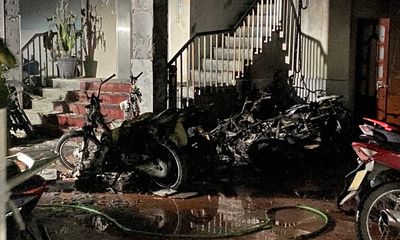 Cháy ngôi nhà 5 tầng ở Hà Nội, một người chết và 5 người bị thương