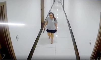 Công an xác minh vụ người phụ nữ cầm dao đi dọc hành lang, đe doạ hàng xóm trong chung cư ở Hà Nội