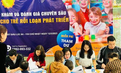 Khám và tư vấn miễn phí cho trẻ tự kỷ, chậm nói, tăng động tại Hà Nội