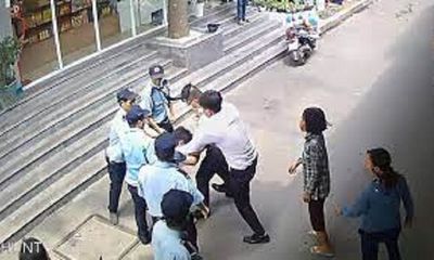 Mâu thuẫn, bảo vệ Bệnh viện K Tân Triều đánh nhau với người nhà bệnh nhân