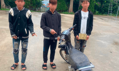 An ninh - Hình sự - 3 thanh thiếu niên liều lĩnh lẻn vào nhà dân trộm cắp tài sản ở Tuyên Quang 