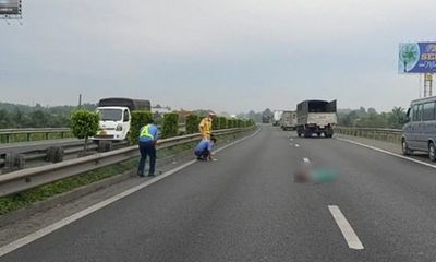Đi bộ trên cao tốc TP.HCM- Trung Lương, người phụ nữ bị xe tông tử vong