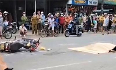 Tai nạn giao thông ở Lâm Đồng, người thân khóc ngất bên thi thể phụ nữ