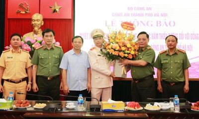 Phó Giám đốc Công an TP Hà Nội Nguyễn Hồng Ky được thăng hàm Thiếu tướng