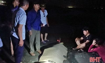 Tìm thấy thi thể người đàn ông bị đuối nước khi tắm biển ở Hà Tĩnh