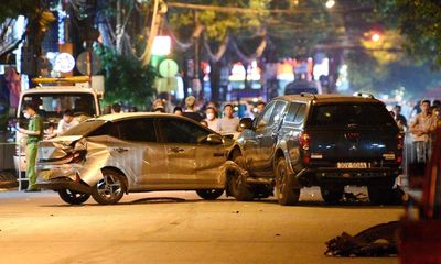 Vụ xe ô tô Santafe gây tai nạn liên hoàn, 1 người chết ở Hà Nội: Nhân chứng nói gì?
