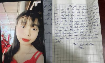 Vụ thiếu nữ 14 tuổi mất tích, để lại thư 