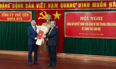 Điều động Thứ trưởng Bộ Tài chính Tạ Anh Tuấn làm Phó Bí thư Tỉnh ủy Phú Yên