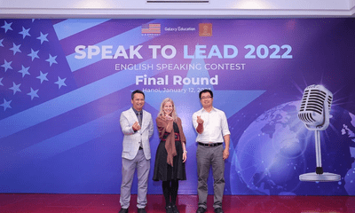Tìm ra quán quân của cuộc thi hùng biện tiếng Anh toàn quốc “Speak to Lead”
