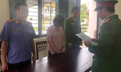 Nữ kế toán trường học ở Nghệ An bị khởi tố tội tham ô tài sản