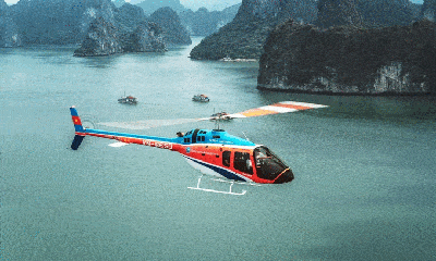 Tạm dừng tour trực thăng ngắm cảnh sau vụ rơi máy bay Bell-505