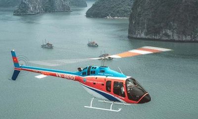 Tour bay trực thăng Bell 505 ngắm vịnh Hạ Long giá bao nhiêu?