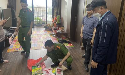 Cặp vợ chồng ở Thanh Hóa bị bắt vì buôn bán gần 7,5 tạ mỳ chính, hạt nêm giả