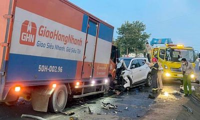 Hiện trường vụ tai nạn giao thông khiến 3 người tử vong tại Lâm Đồng