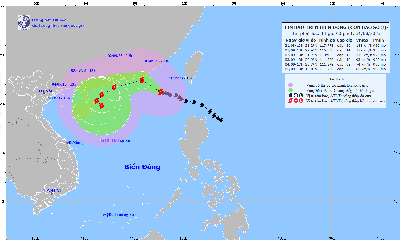 Cơn bão số 3- bão Saola giật cấp siêu bão ở biển Đông mạnh cỡ nào?