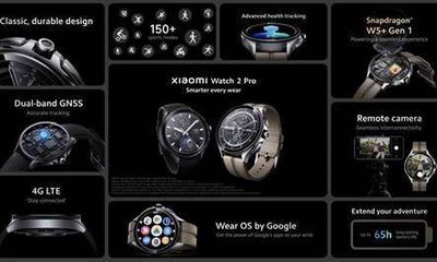 Công nghệ - Tin tức công nghệ mới nóng nhất hôm nay 1/10: Xiaomi Watch 2 Pro chính thức trình làng