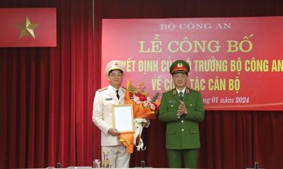 Giám đốc Công an tỉnh Nam Định giữ chức Chánh Văn phòng Cơ quan CSĐT Bộ Công an