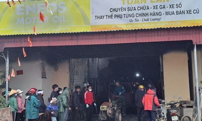 Hiện trường vụ cháy nhà, 3 mẹ con thiệt mạng ở Thanh Hóa