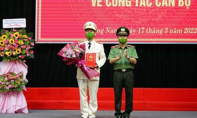 Chân dung Phó Giám đốc Công an Quảng Nam 41 tuổi vừa được bổ nhiệm