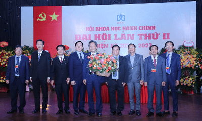Tân Chủ tịch Hiệp hội Khoa học hành chính Việt Nam vừa được bầu là ai?