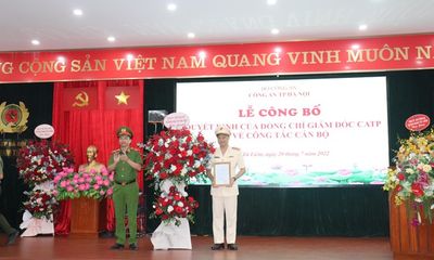 Hà Nội: Tân trưởng Công an quận Nam Từ Liêm là ai?