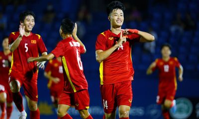 Thắng U19 Myanmar 2-0, U19 Việt Nam đứng đầu bảng Giải U19 Quốc tế 2022