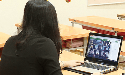 Trường đầu tiên ở Hà Nội tổ chức thi học kỳ trực tuyến
