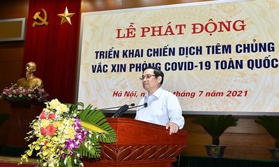 Thủ tướng phát động chiến dịch tiêm chủng lớn nhất lịch sử cho 75 triệu người dân Việt Nam