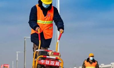 Trung Quốc lắp đặt 112km đường ray cao tốc chỉ trong 20 ngày
