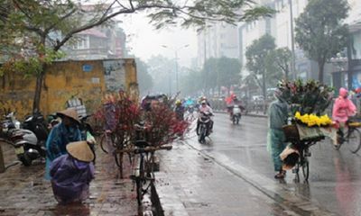 Tin tức dự báo thời tiết hôm nay 13/1: Hà Nội trời rét, có mưa nhỏ