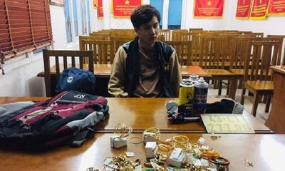Quảng Nam: Bắt nam thanh niên phá két tiệm vàng trộm gần 1 tỷ đồng