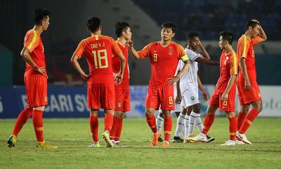 Trung Quốc nguy cơ tụt xuống cùng hạng với Brunei do bỏ giải U23 châu Á 2022