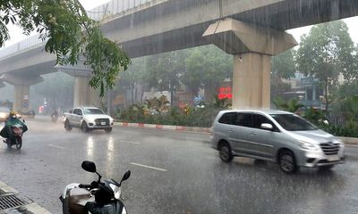 Tin tức dự báo thời tiết hôm nay 9/8: Hà Nội cục bộ tiếp tục mưa to